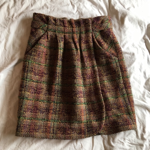 Anthropologie Dresses & Skirts - Anthropologie Odille Wacopy Tweed Wool-Blend Skirt